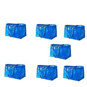 Ikea Frakta Bags, 7 count